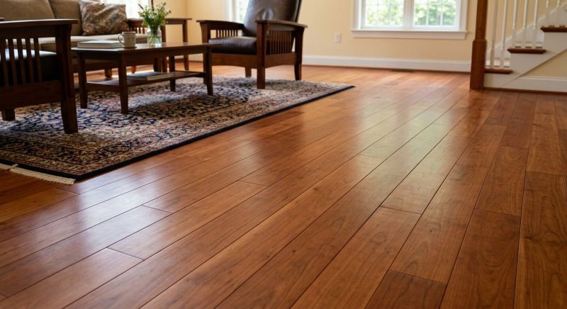 Cherry Floor Installation in Boulder City, NV