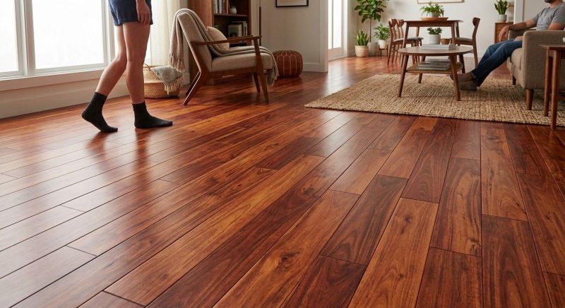 Cherry Floor Installation in Las Vegas, NV