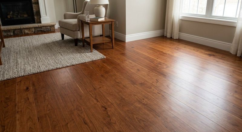 Cherry Floor Installation in North Las Vegas, NV