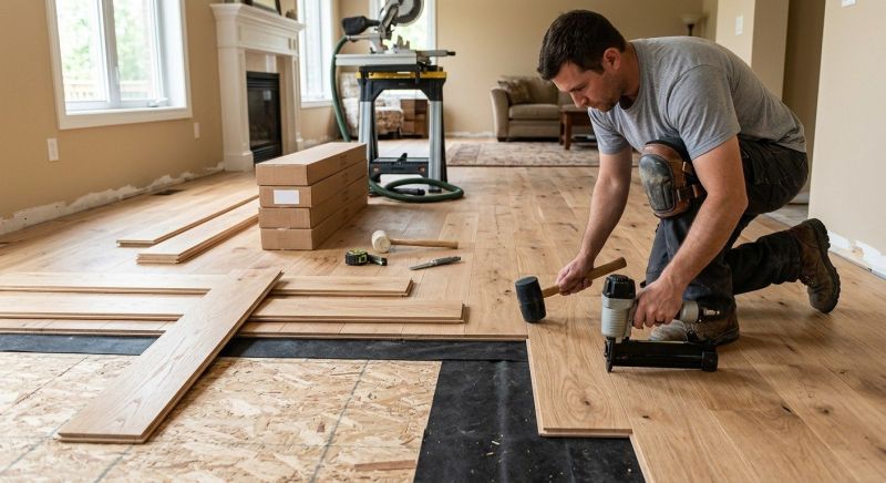 Hardwood Floor Installation in Boulder City, NV