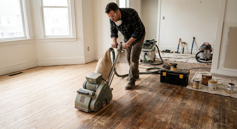 Hardwood Floor Renovation in Henderson, NV