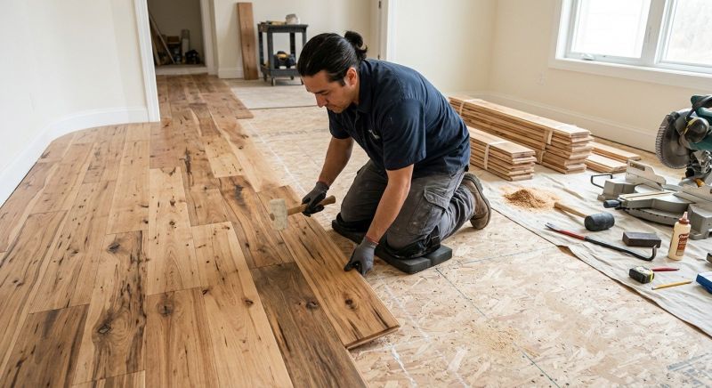 Hickory Floor Installation in Henderson, NV