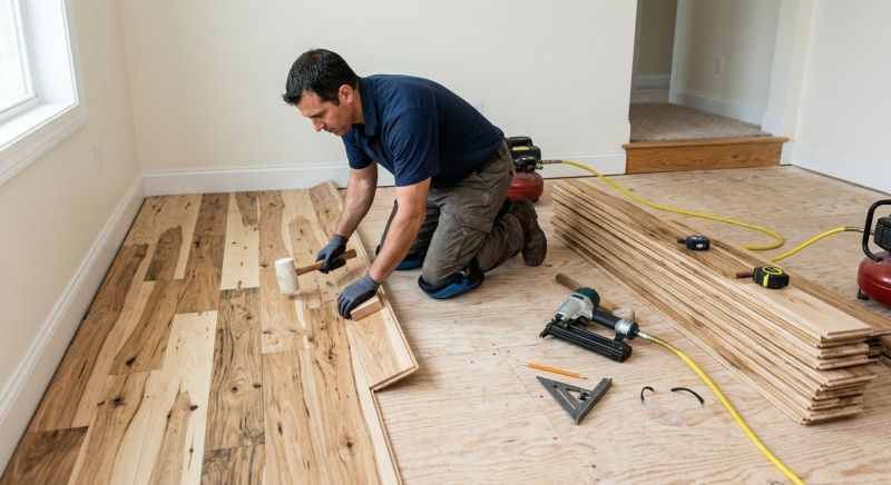 Hickory Floor Installation in Henderson, NV