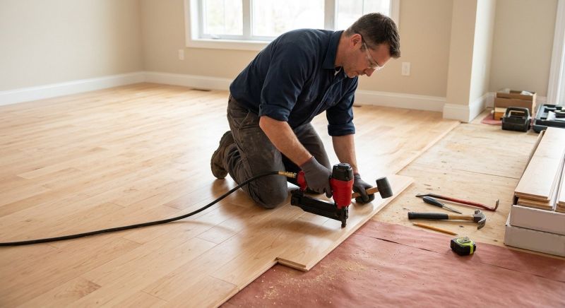 Maple Flooring Installation in Boulder City, NV