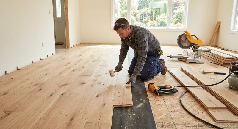 Oak Floor Installation in Boulder City, NV