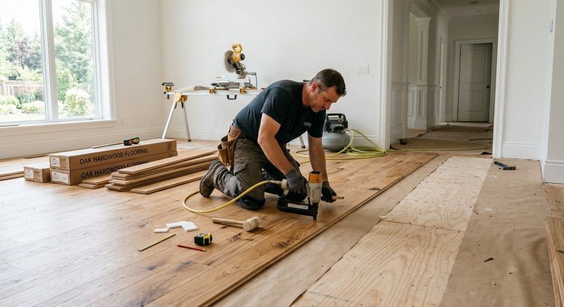 Oak Floor Installation in Las Vegas, NV