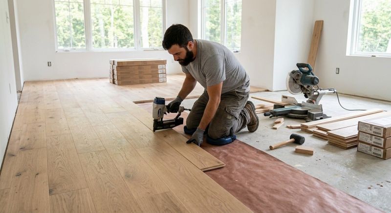 Oak Floor Installation in Henderson, NV