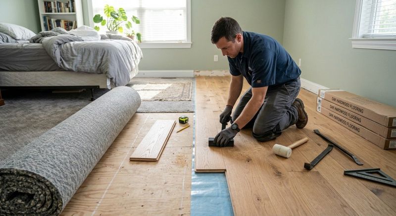 Oak Floor Replacement in Henderson, NV