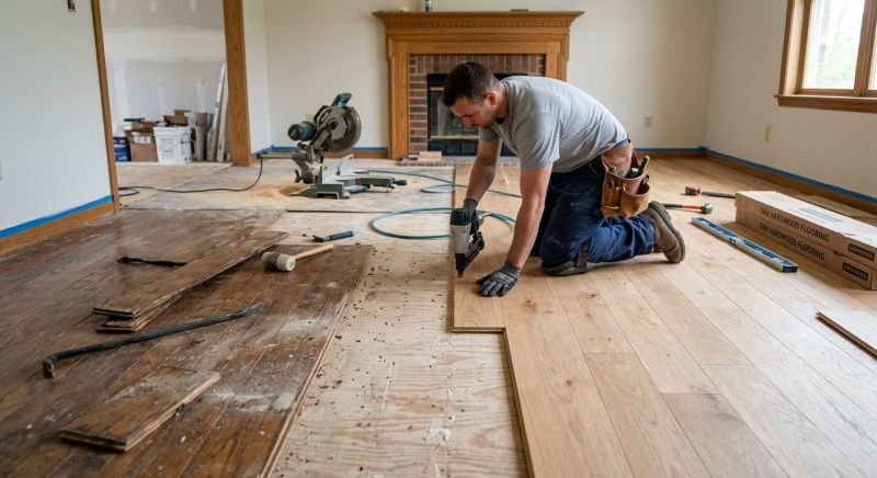 Oak Floor Replacement in Henderson, NV