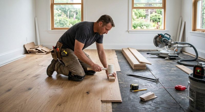 Plank Floor Installation in Henderson, NV