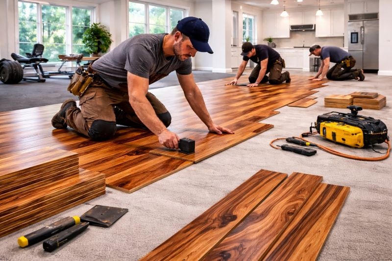 Teak Flooring Installation in Henderson, NV