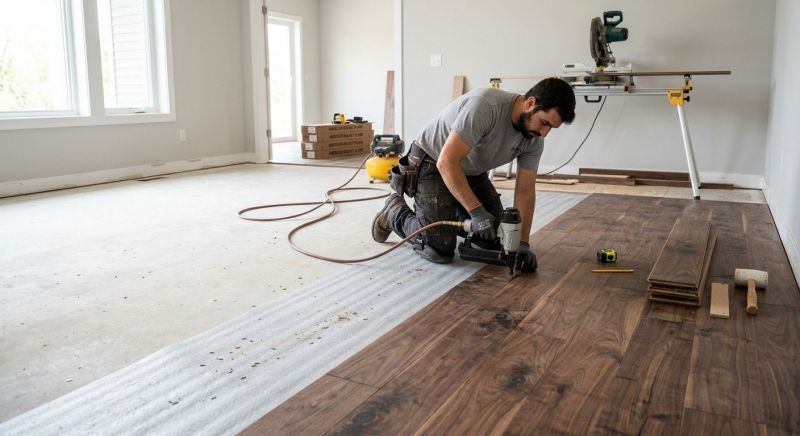 Walnut Flooring Installation in Henderson, NV