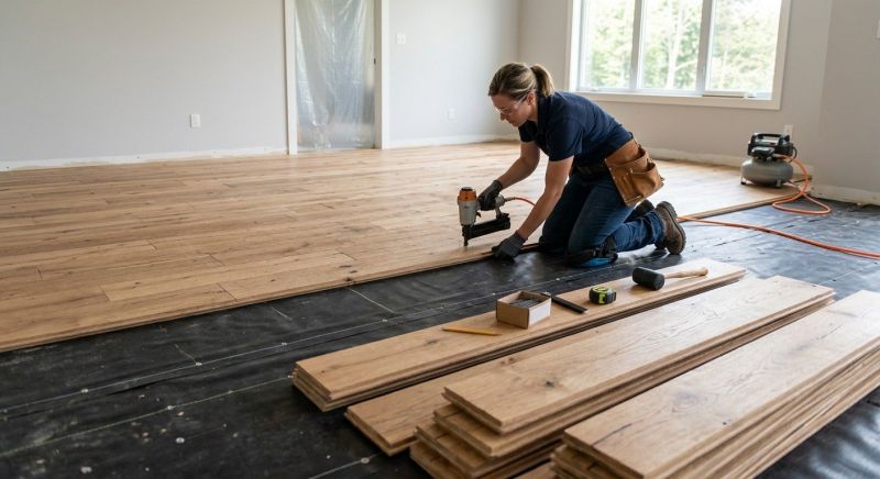Wide Plank Floor Installation in Henderson, NV