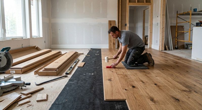 Wide Plank Floor Installation in Henderson, NV