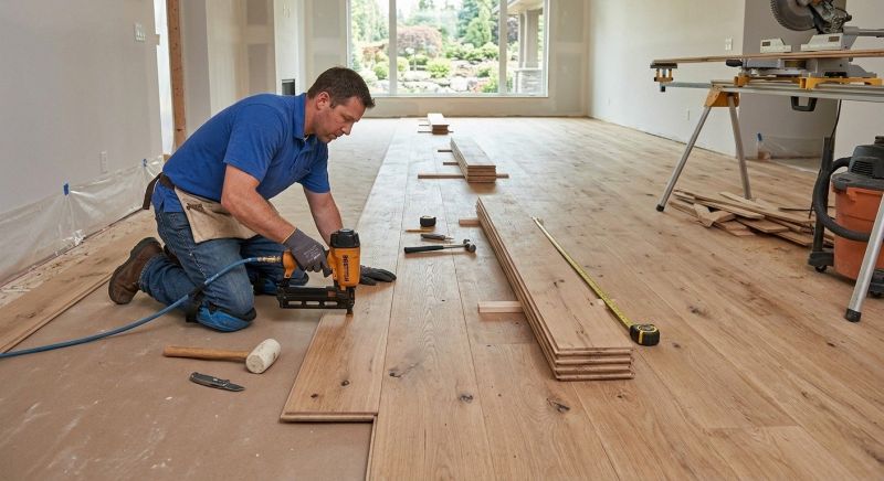 Wide Plank Floor Installation in Henderson, NV