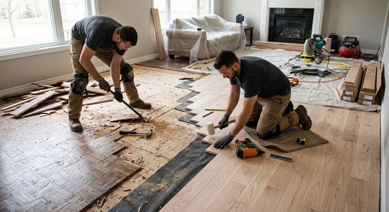 Wood Floor Replacement in Boulder City, NV