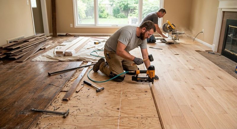 Wood Floor Replacement in North Las Vegas, NV